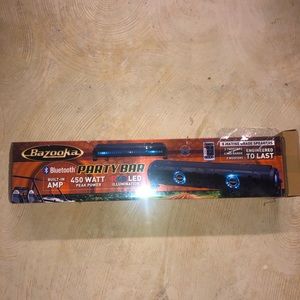 Bazooka Party Bar Bluetooth Speaker